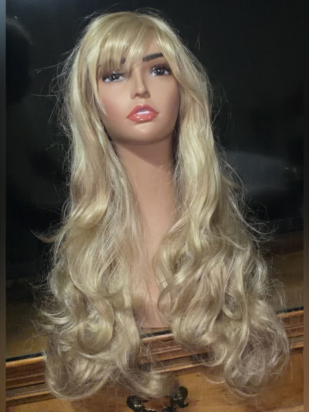 Envy wig -  Long Wavy Wig - lace front -medium Blonde